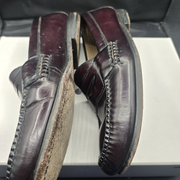 Cole Haan‎ Dark Burgundy Leather Loafers main image 4